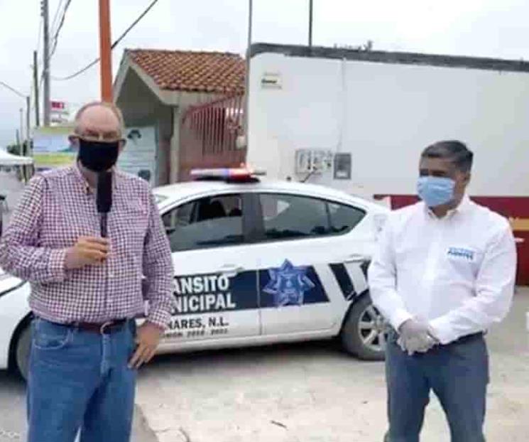 Supervisa Víctor Fuentes puesto de control carretero Supervisa Víctor Fuentes puesto de control carretero
