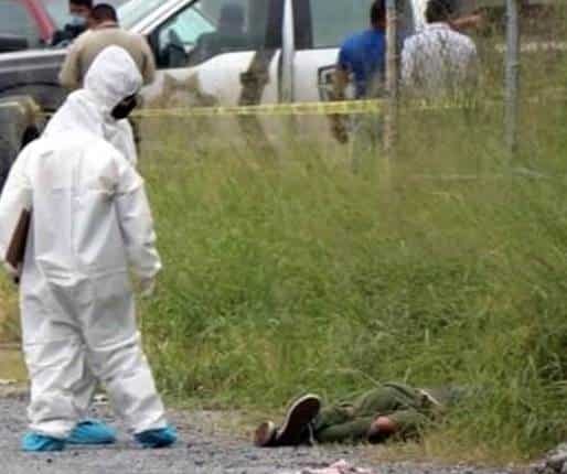 Encuentran a ejecutado en baldío Encuentran a ejecutado en baldío