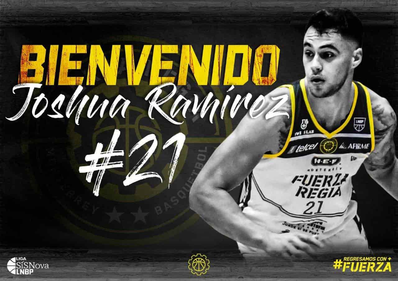 Seguirá Joshua Ramírez en Fuerza Regia Seguirá Joshua Ramírez en Fuerza Regia