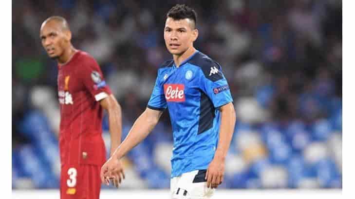 Chucky Lozano a cuarentena con el Napoli Chucky Lozano a cuarentena con el Napoli