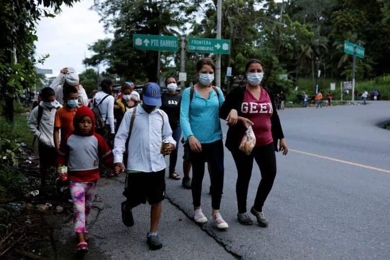 Migrantes cruzan Guatemala pese a amenazas Migrantes cruzan Guatemala pese a amenazas