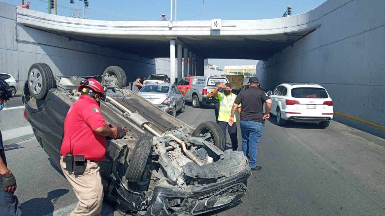 Volcadura En La Nacional Deja Un Lesionado