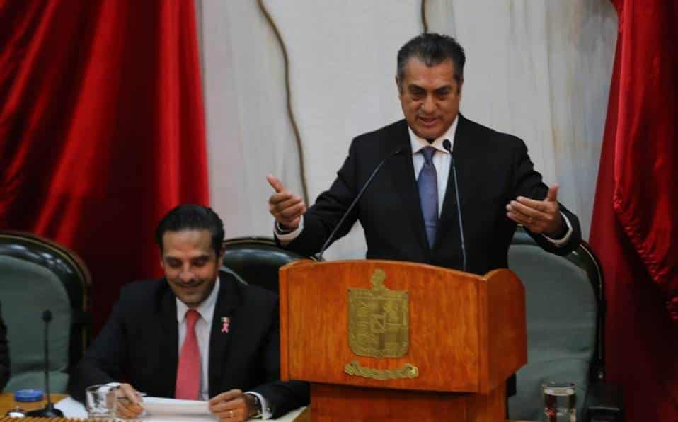 Propondrá Bronco rendir su Informe el 12 de octubre Propondrá Bronco rendir su Informe el 12 de octubre