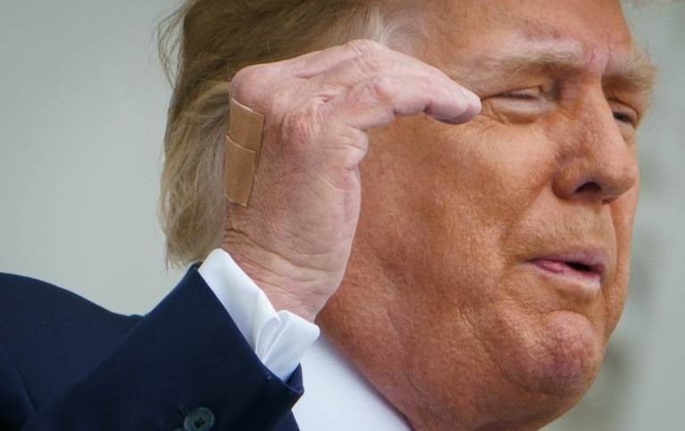 Trump dio negativo a prueba de Covid Trump dio negativo a prueba de Covid
