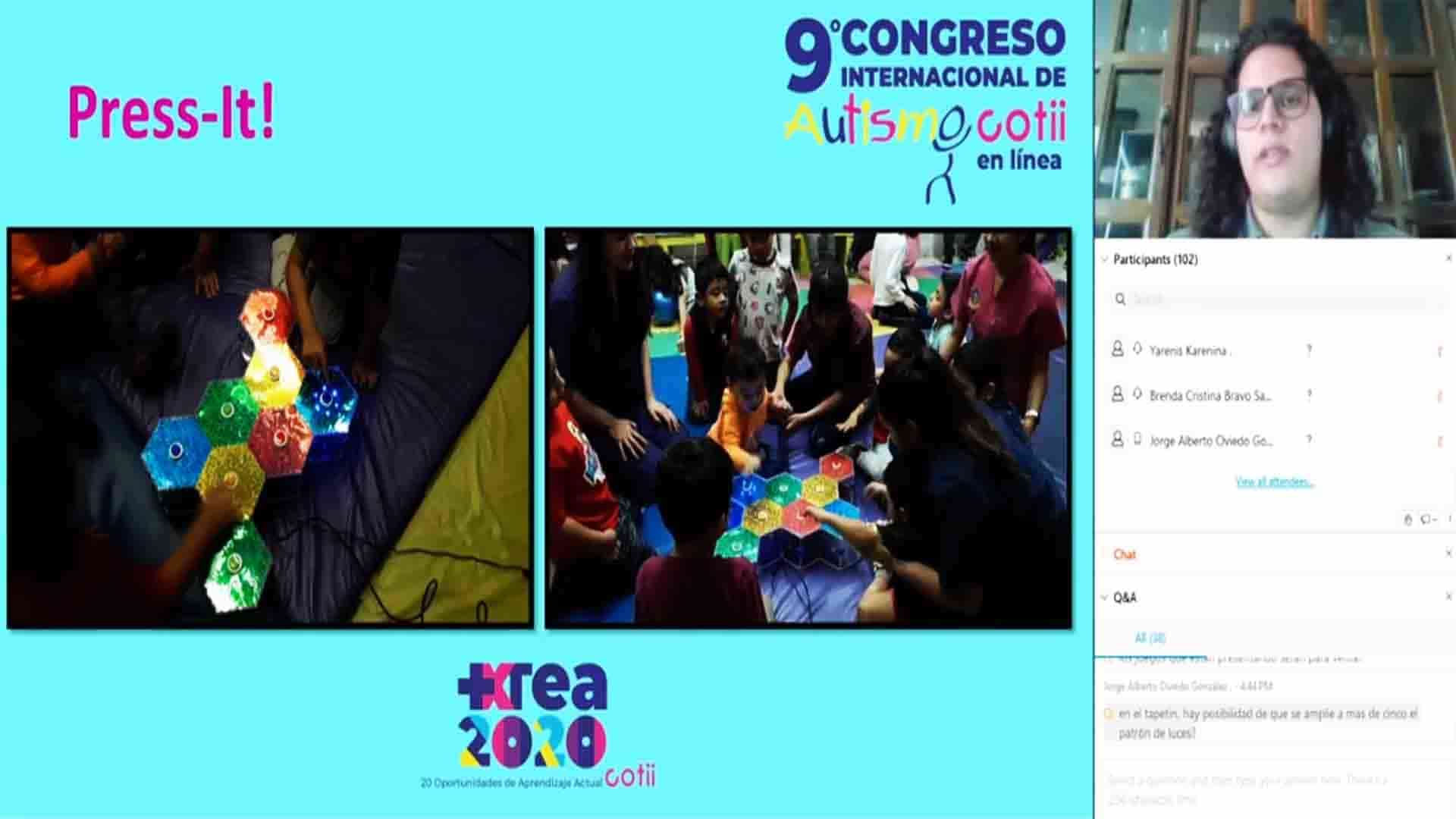 Proyecto para niños con autismo los lleva a congreso Proyecto para niños con autismo los lleva a congreso