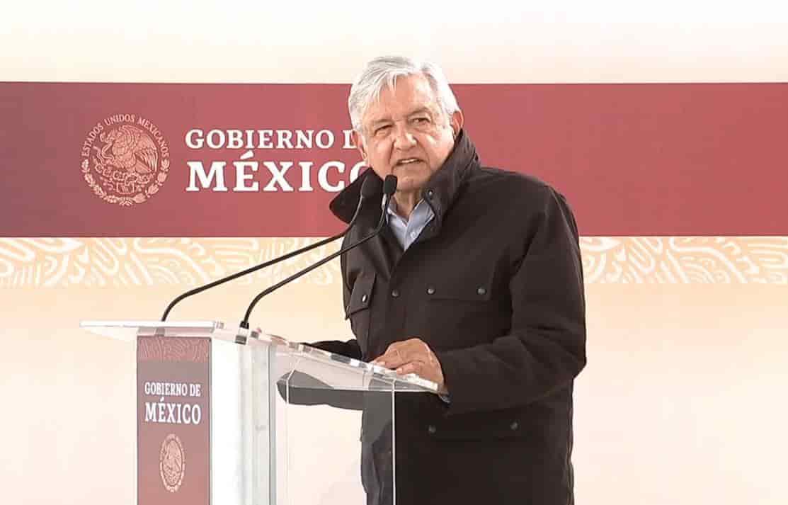 AMLO acorta discurso en Nuevo Laredo por protestas AMLO acorta discurso en Nuevo Laredo por protestas