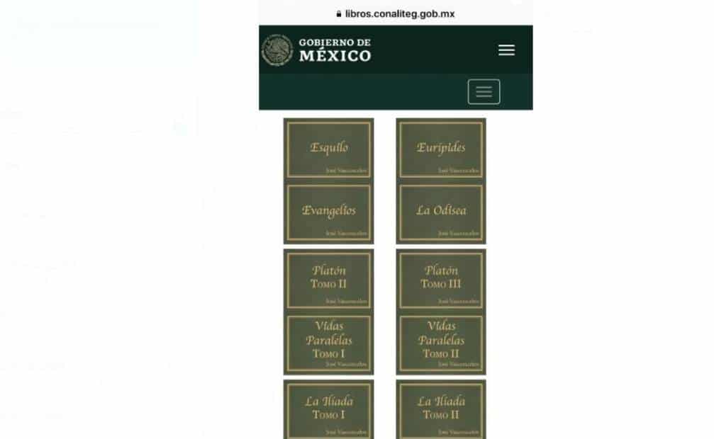 Atribuye la autoría de los Clásicos Verdes a Vasconcelos Atribuye la autoría de los Clásicos Verdes a Vasconcelos