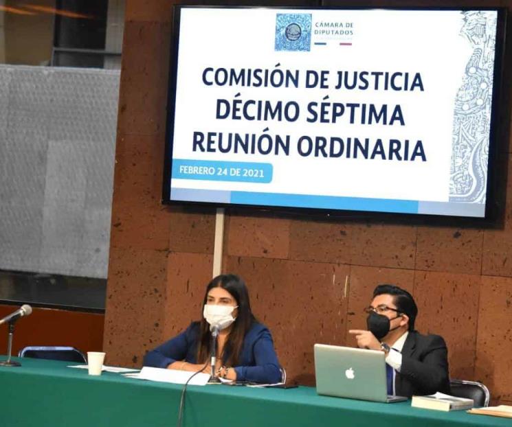 Comisión de Justicia aprobó seis dictámenes para reformar