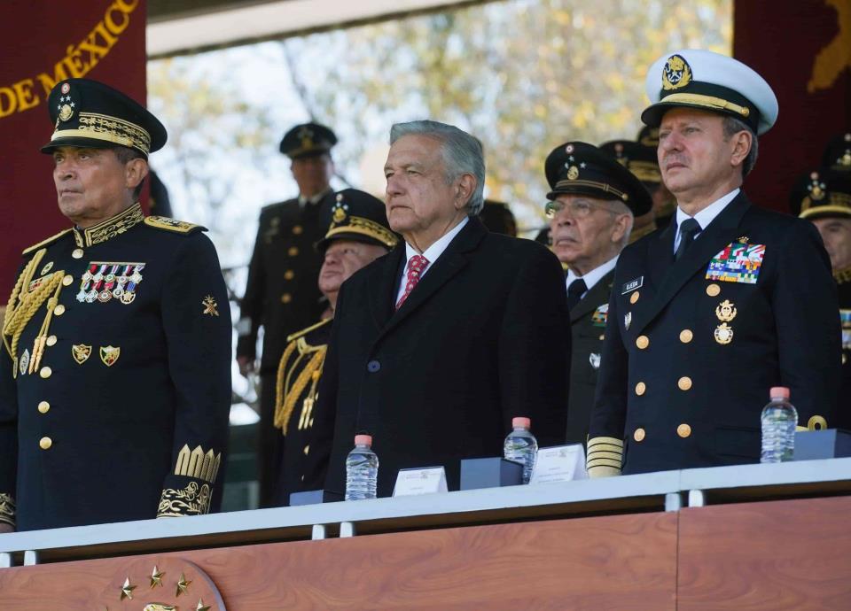 AMLO inaugura festejos del Heroico Colegio Militar