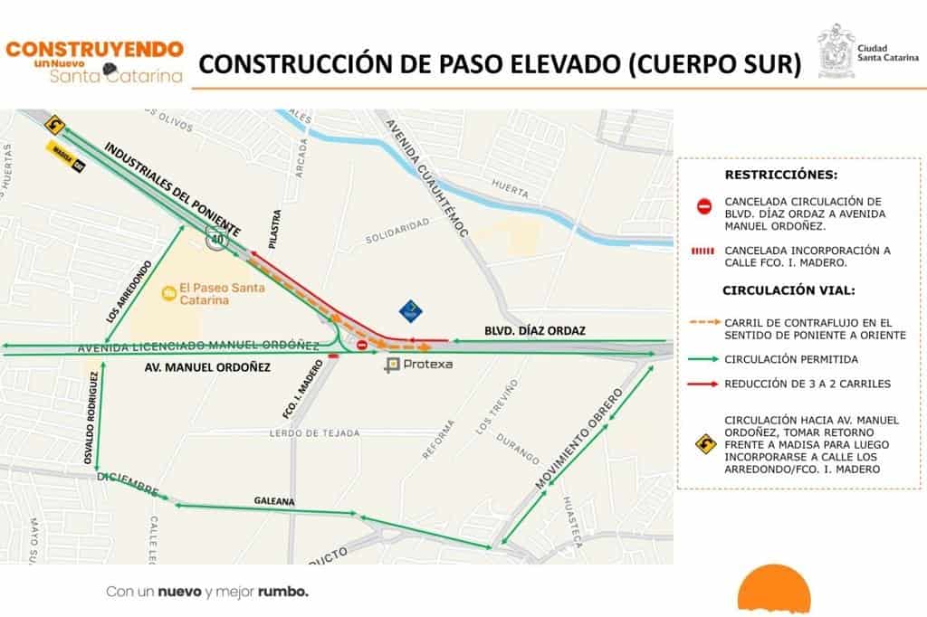 Anuncia SC nuevas restricciones viales