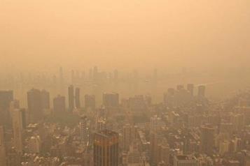 Reportan mala calidad de aire en NY por incendios en Canad&aacute;