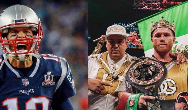 Tom Brady calls Canelo Alvarez a 'true champion' that 'never