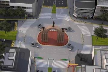 Har&aacute;n cierres viales en el Arco de la Independencia