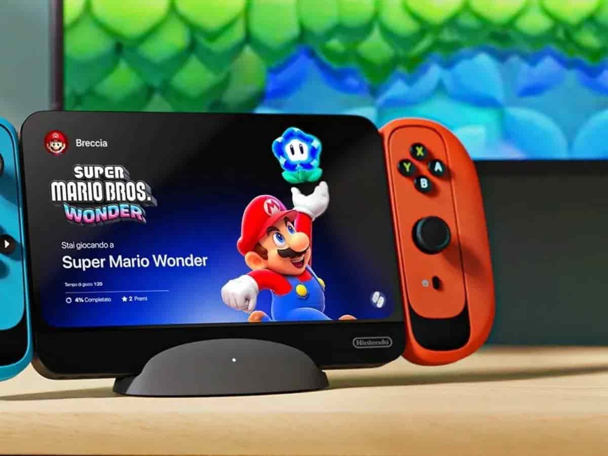 Nintendo Switch + Super Mario Bros. Wonder – Consolas – Loja