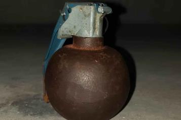 Pasean en la Alameda con granada y pistolas