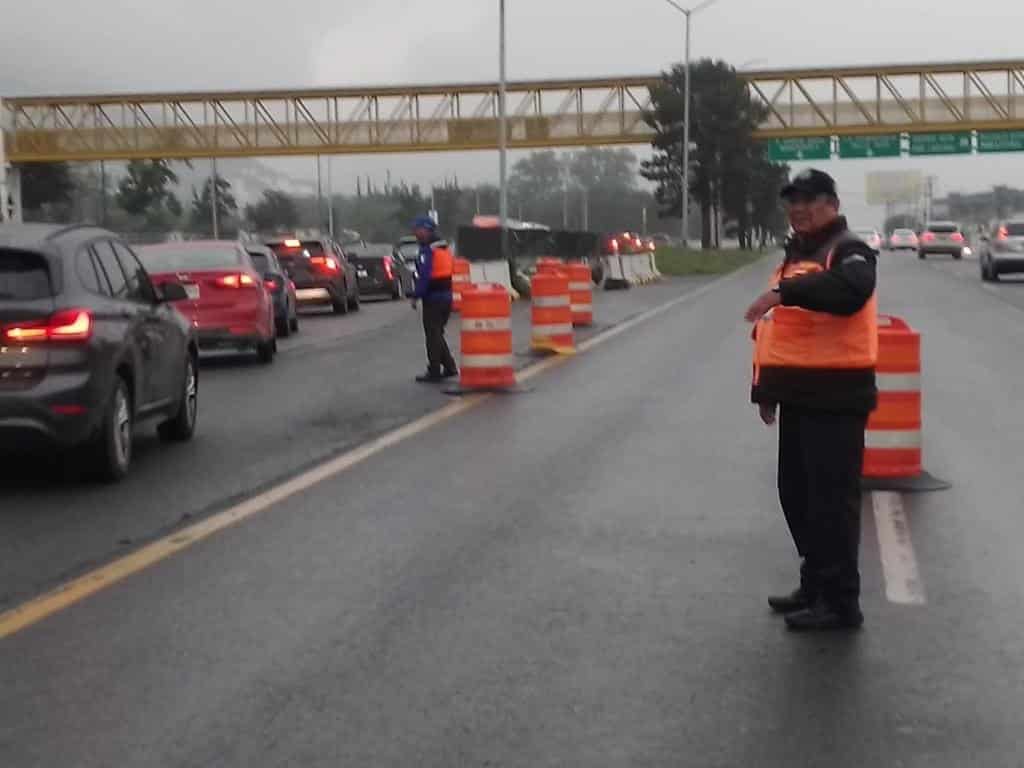 Suspenden por fiestas, contraflujos en Monterrey