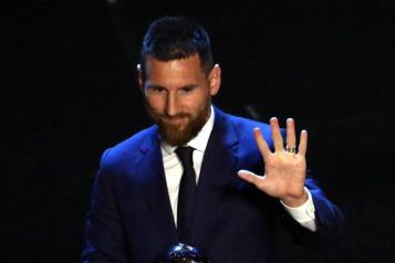 Gana Messi el Premio The Best 