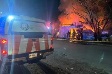 Acaba fuego con vulcanizadora