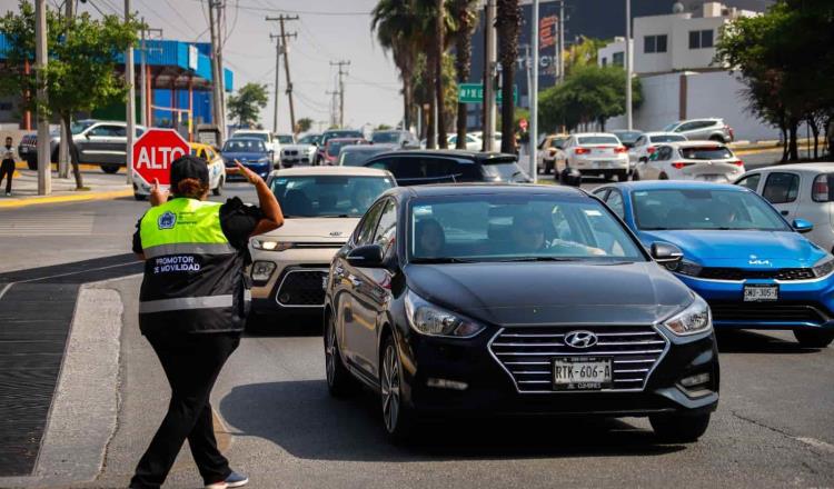 Implementan nuevo operativo vial por obras en avenida Leones