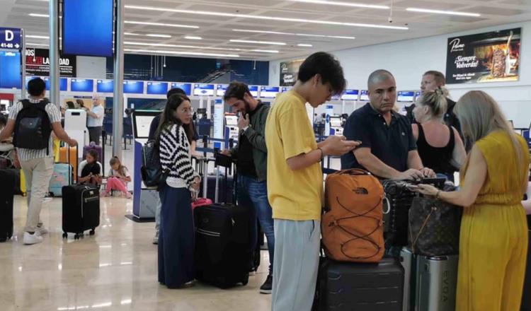 Aerolíneas reanudan vuelos en Aeropuerto Internacional de Cancún