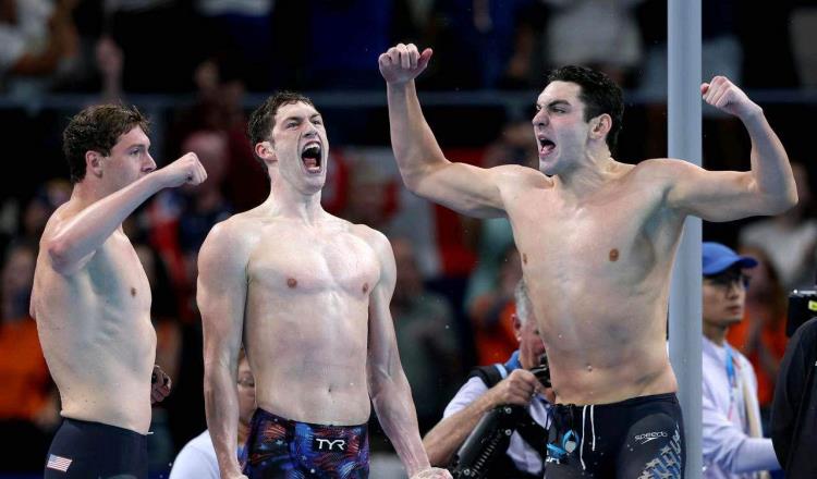 Logra Estado Unidos primer oro en natación