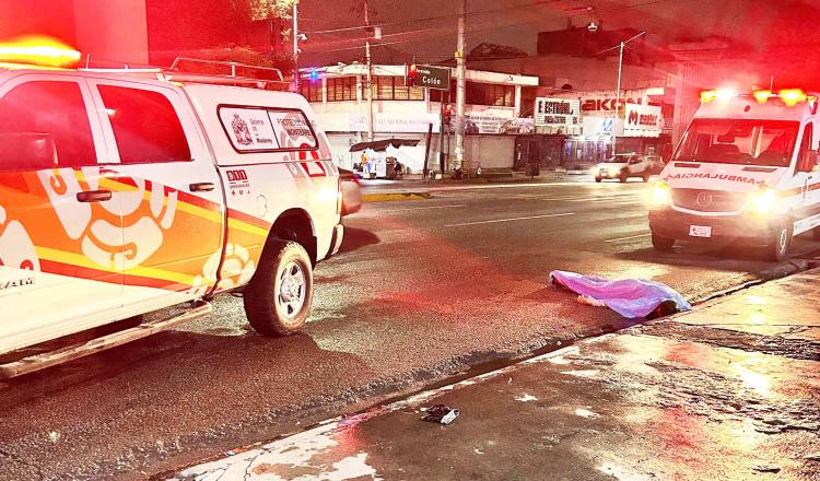 Muere hombre atropellado en el Centro