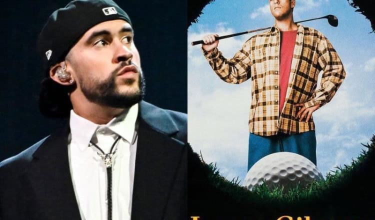 Actuará Bad Bunny en secuela de Happy Gilmore