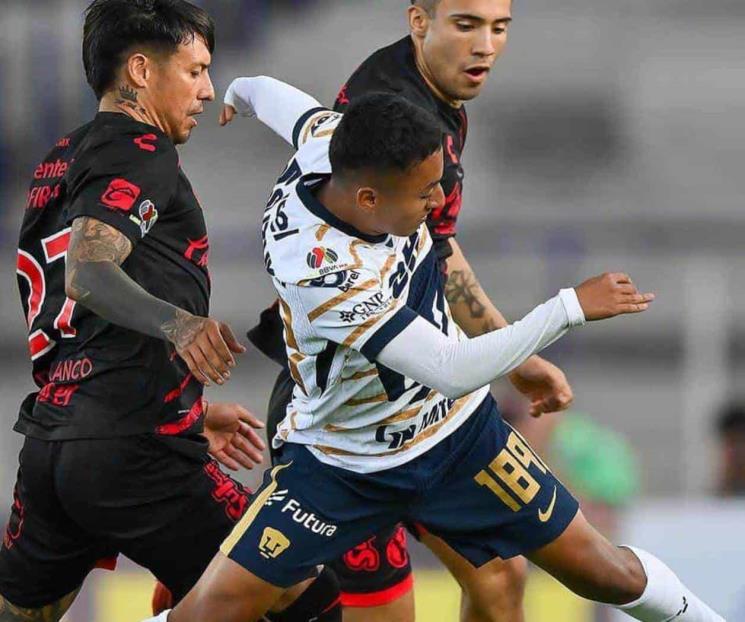 Pumas se impone a Xolos en la Liga MX