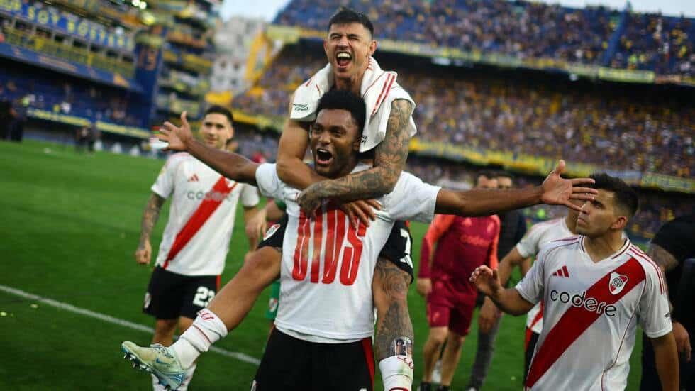 Vence River a Boca en súper clásico