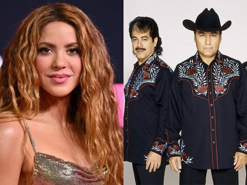 Desean los Tigres del Norte colaborar con Shakira