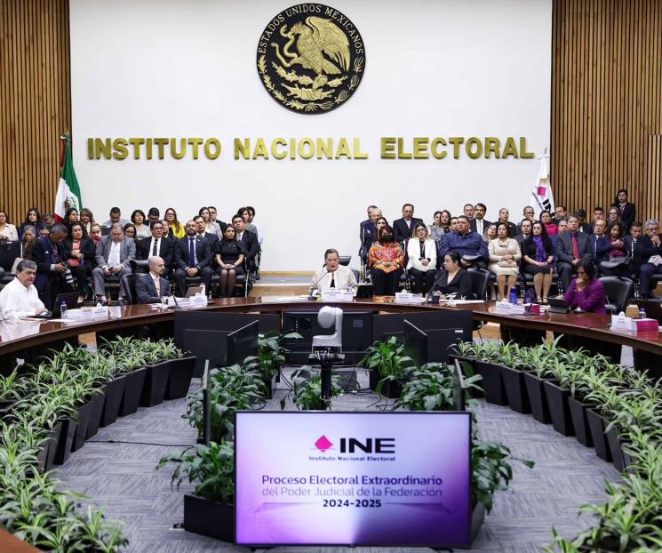 INE reconoce retos al empezar organización de elección del PJ