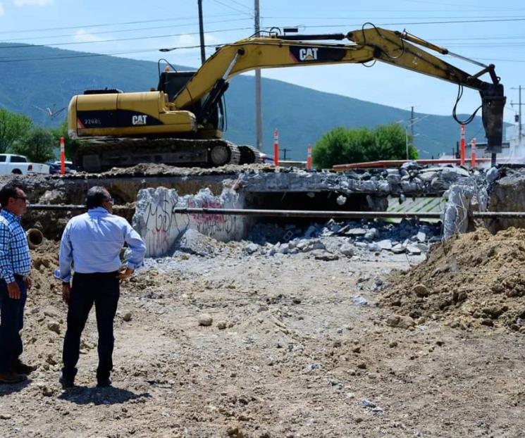 Supervisa Mijes obras en arroyo Potrerillos