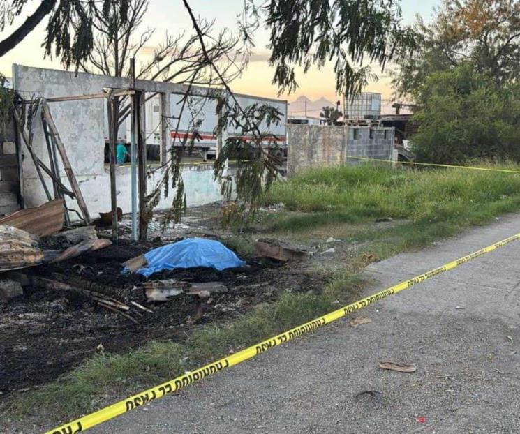 Muere hombre de la tercera edad en incendio de tejabán