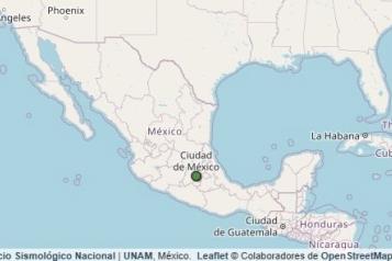 Registran otro microsismo en CDMX magnitud 2.4