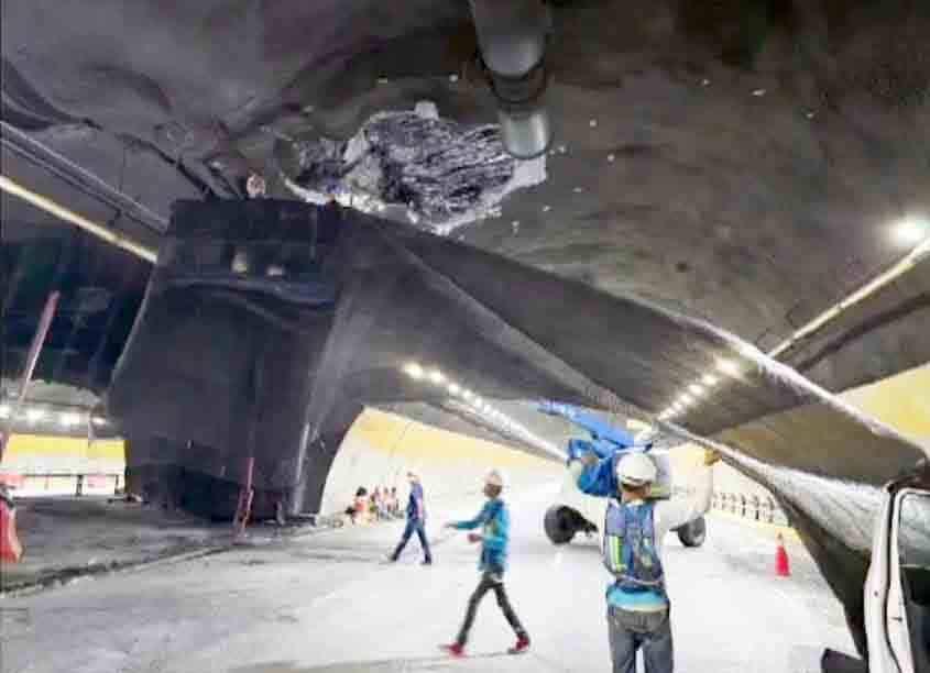 Asegura Estado que hoy es más seguro el Túnel de la Loma Larga