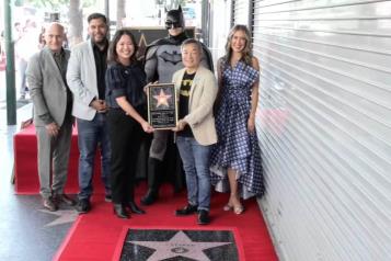 Es Batman el primer superh&eacute;roe con su estrella en Paseo de la Fama
