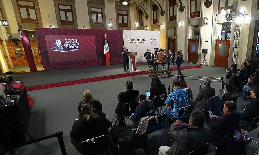 AMLO ofrece su última mañanera