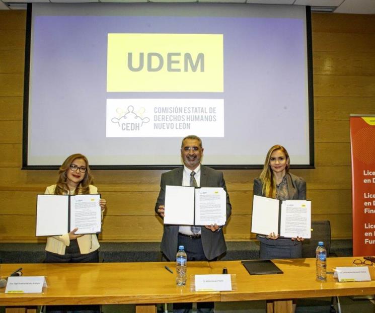 Fortalecen vínculos de estudiantes con derechos humanos