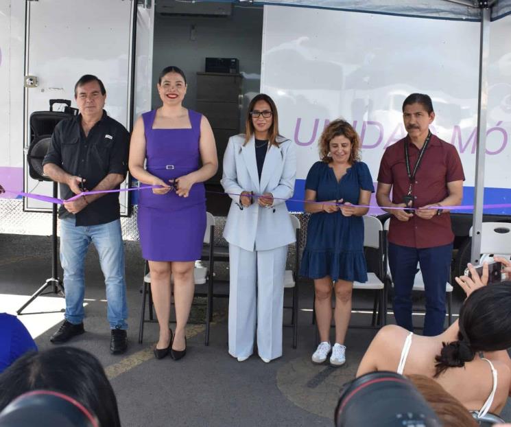 Inauguran unidad móvil para contrarrestar violencia de género