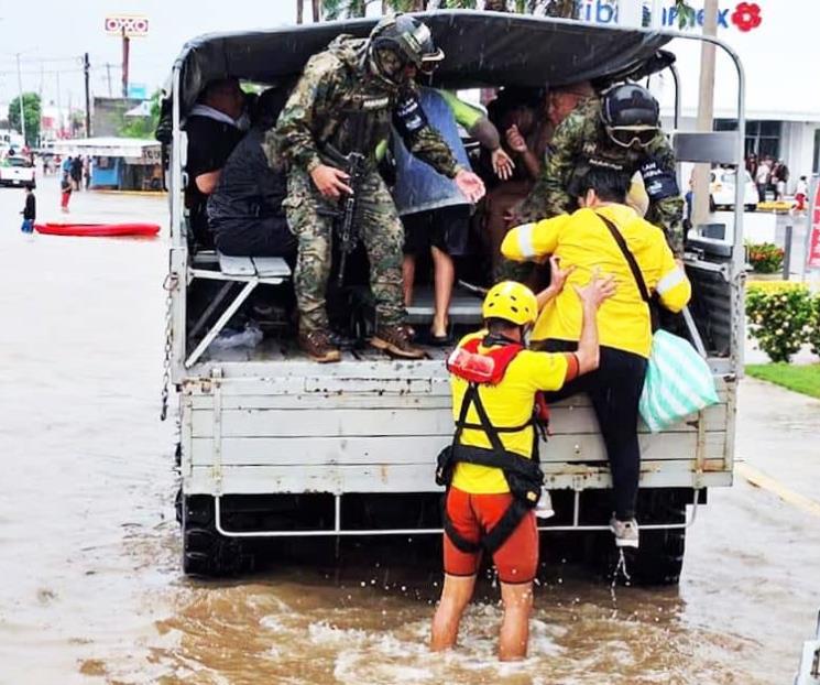 Despliega Semar Plan Marina en Guerrero tras huracán John