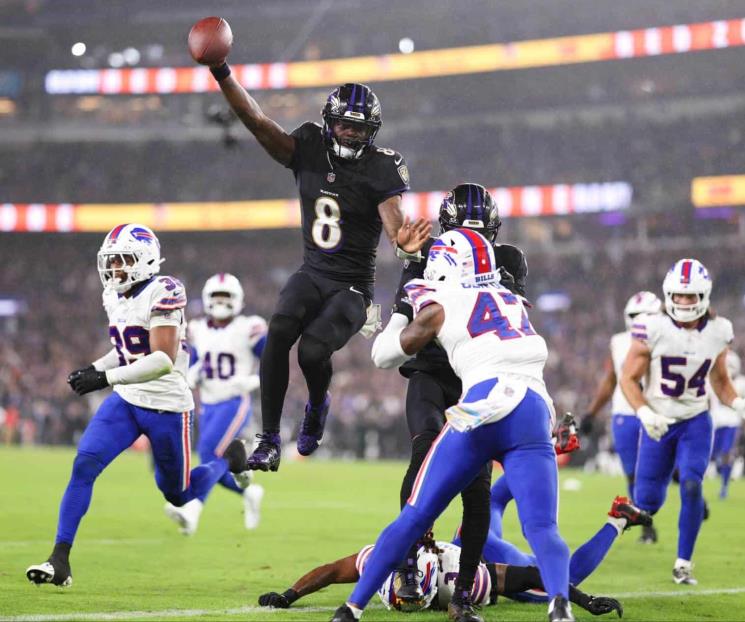 Baltimore le quita el invicto en la NFL a los Bills de Buffalo