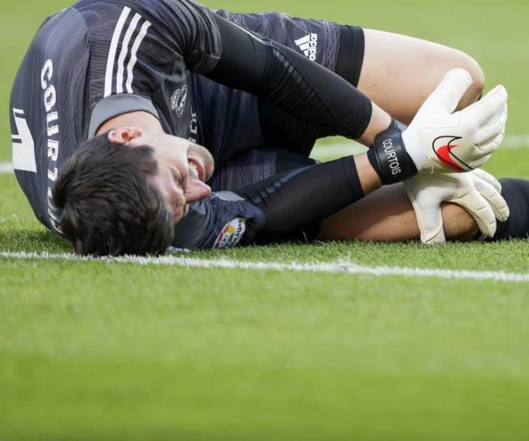 Courtois se lesiona