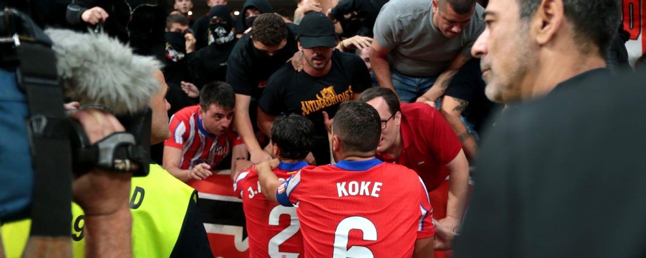 Expulsa el Atleti a fan que agredió al Real