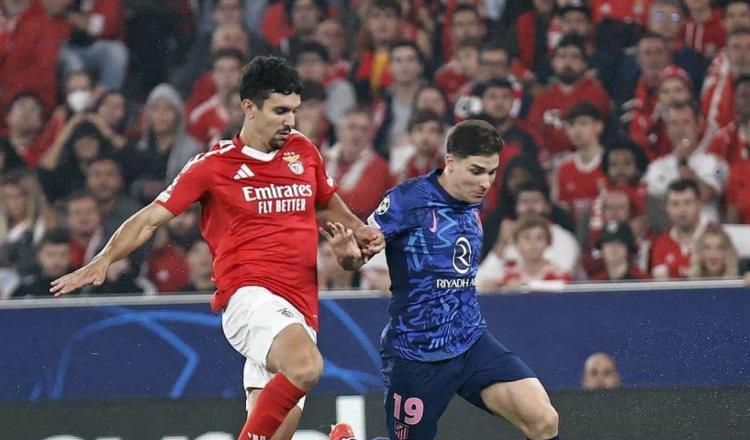 Golea Benfica al Atlético de Madrid