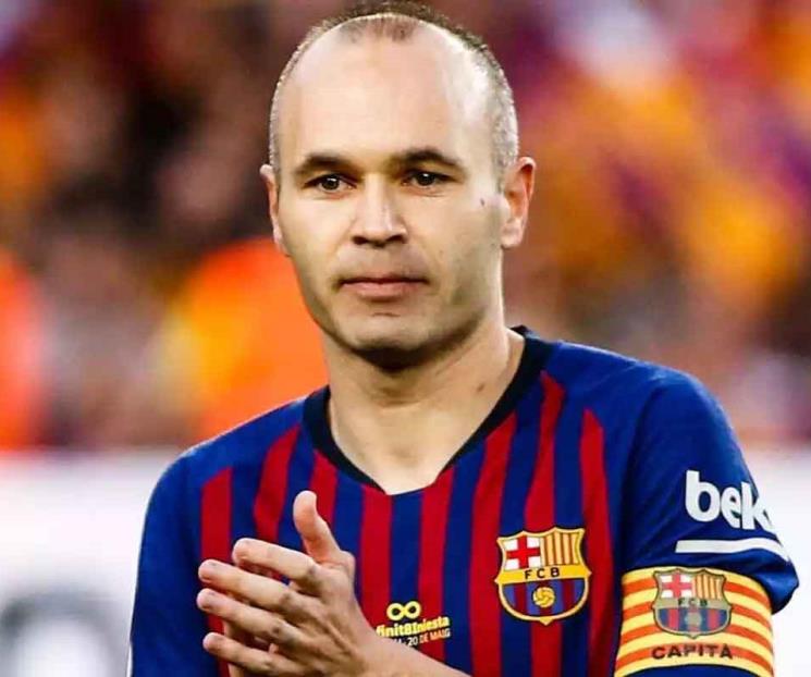 Se retira Iniesta