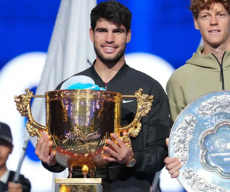 Se corona Alcaraz en Abierto de China 