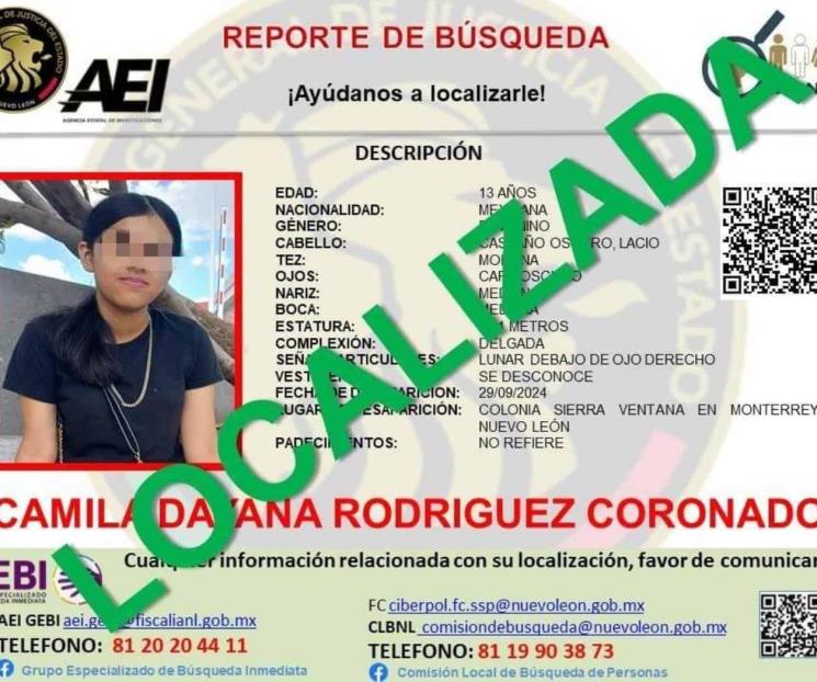 Fallece en hospital menor reportada como desaparecida