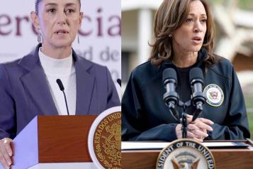 Conf&iacute;a Kamala fortalecer cooperaci&oacute;n con Claudia Sheinbaum