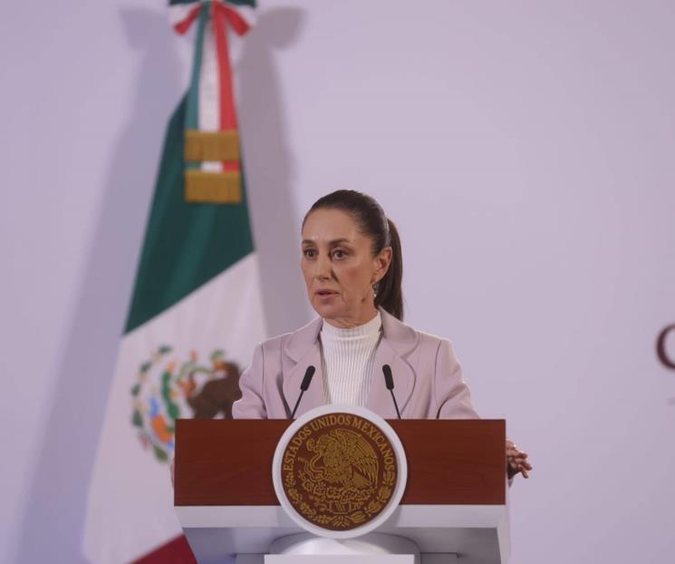 La economía de México fuerte, dice Sheinbaum