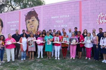 Inauguran en San Nicolás el “Muro de la Esperanza”